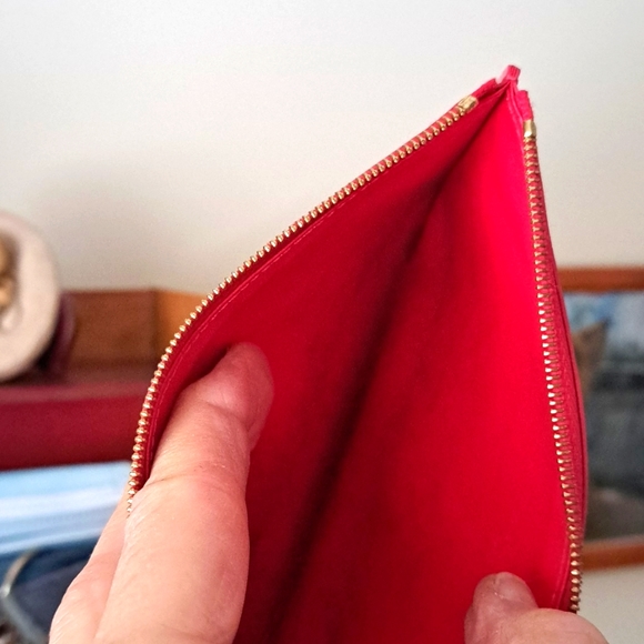 Louis Vuitton Fe'Licie Pochette Zip Pouch Insert in Monogram Vernis Leather - Picture 7 of 8